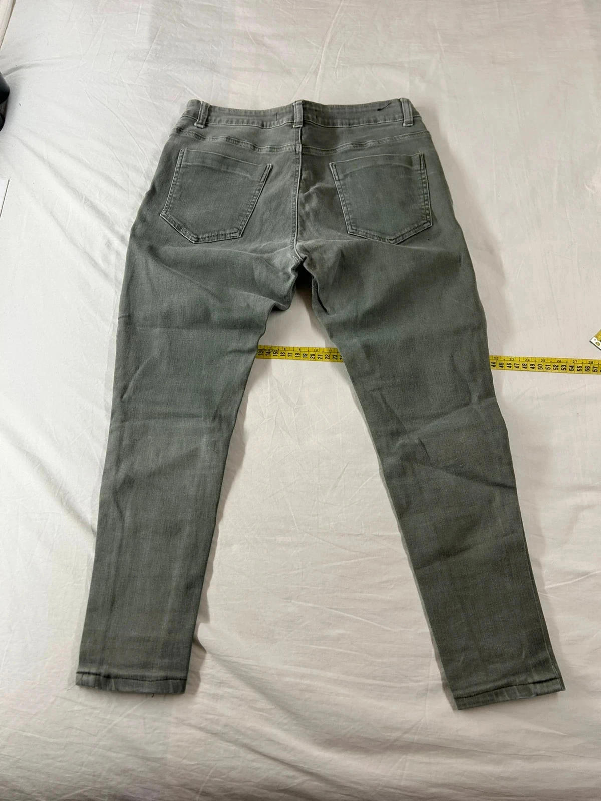 Grijze vintage obiettivo denim jeans – photo 11